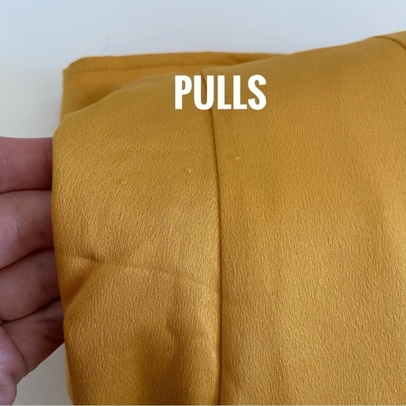 More To Come Jewel Deep V Dress in Marigold Size XXS - Picture 11 of 14